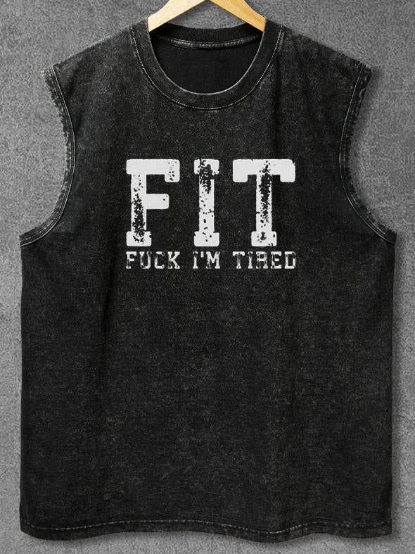 FIT Washed Gym Tank