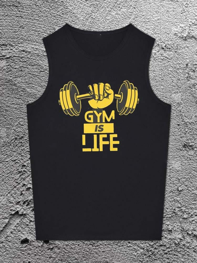 Gym is Life Unisex Cotton Vest