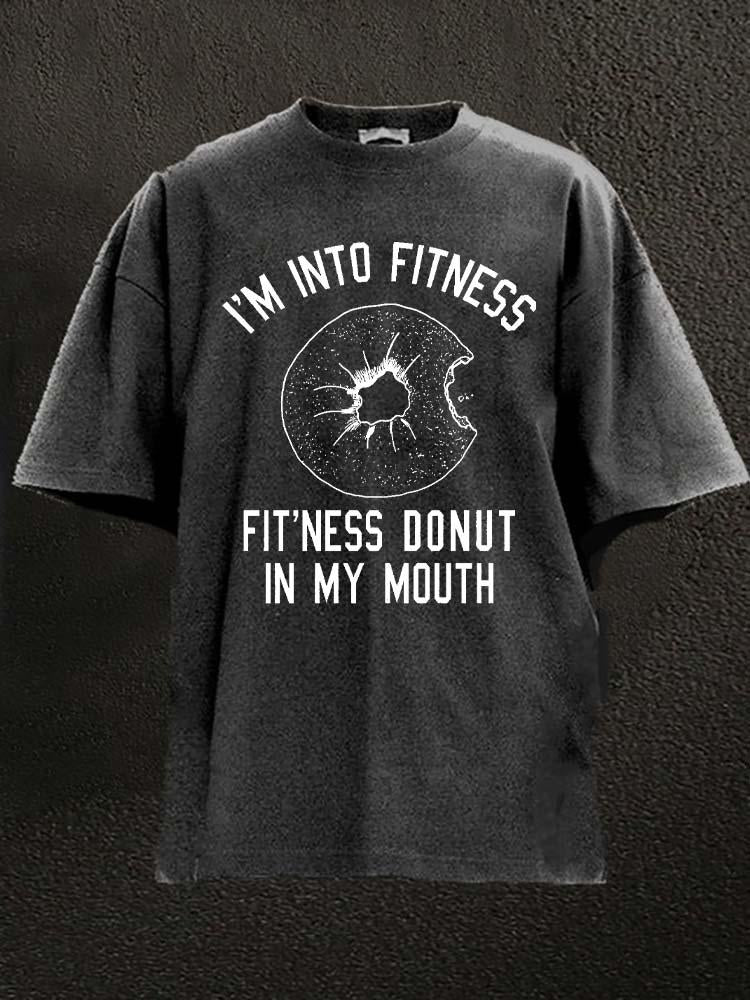 I'M INTO FITNESS Washed Gym Shirt
