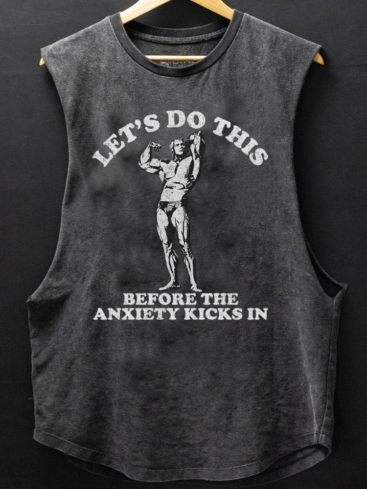 let's do this before the anxiety kicks in SCOOP BOTTOM COTTON TANK