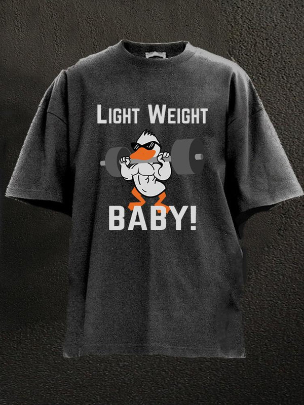 light weight baby goose Washed Gym Shirt