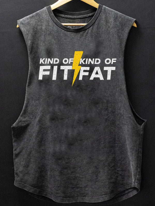 KIND OF FIT KIND OF FAT BOTTOM COTTON TANK