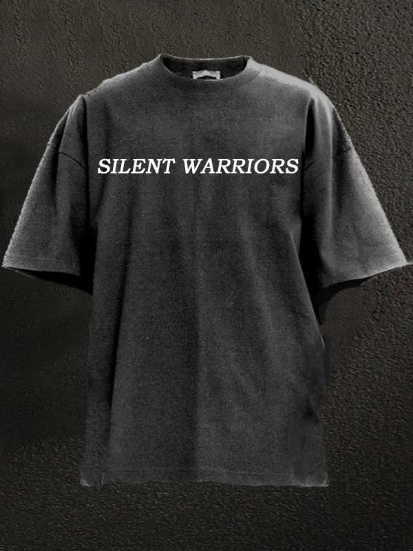 Silent Warriors Washed Gym Shirt