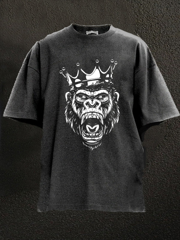 King Gorilla Washed Gym Shirt