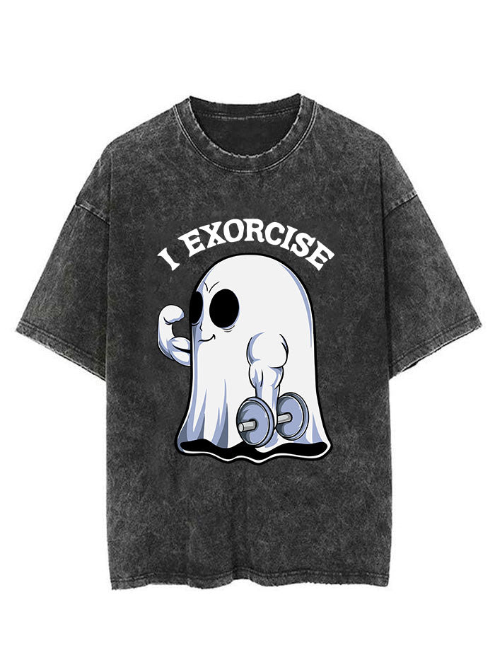 I Exorcise Vintage Gym Shirt
