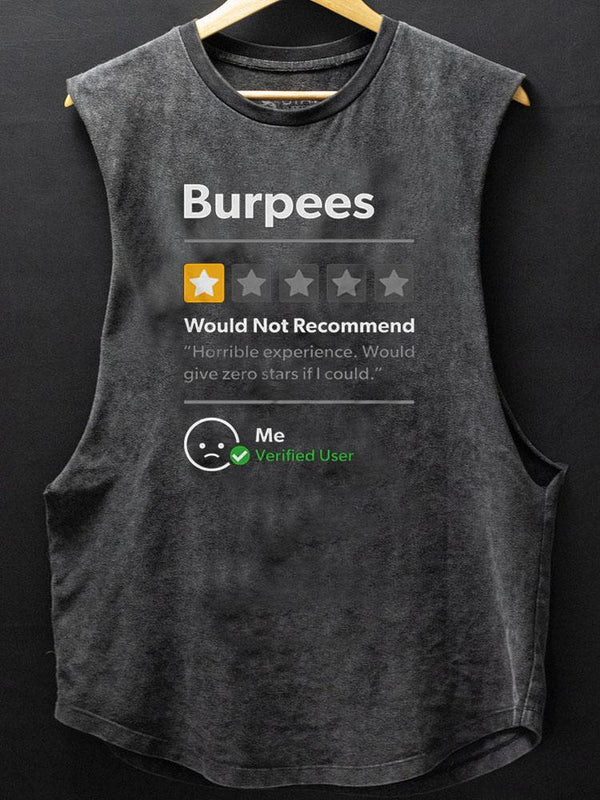 Burpees Reviewed Scoop Bottom Cotton Tank