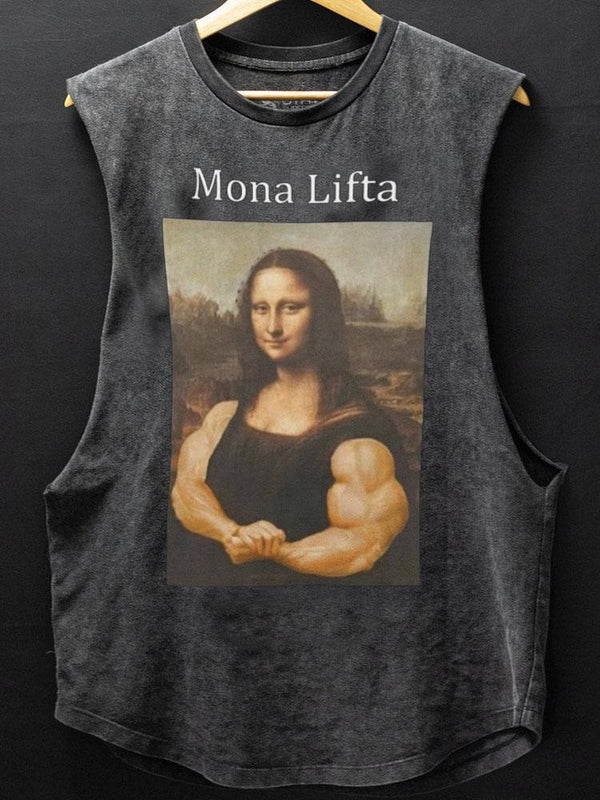 Mona Lifta Scoop Bottom Cotton Tank