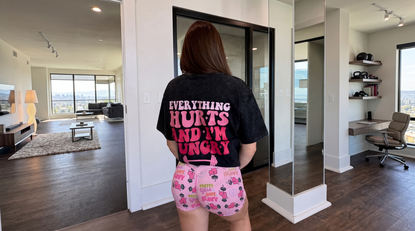 Graphic Women's Printed Yoga Shorts For your Best Fitness Gift