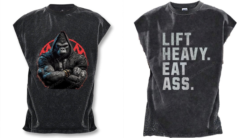 New Gym Cut-Off Tanks Hot Sale: IronPandaFit’s Ultimate Gear for Bodybuilding