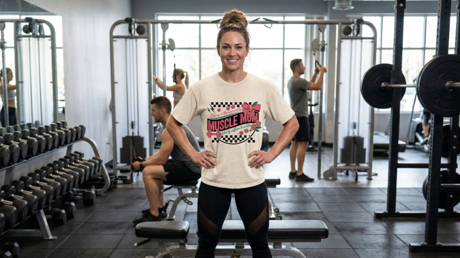 Prepare Funny Graphic Gym Shirts for 2026 Mother's Day Gift