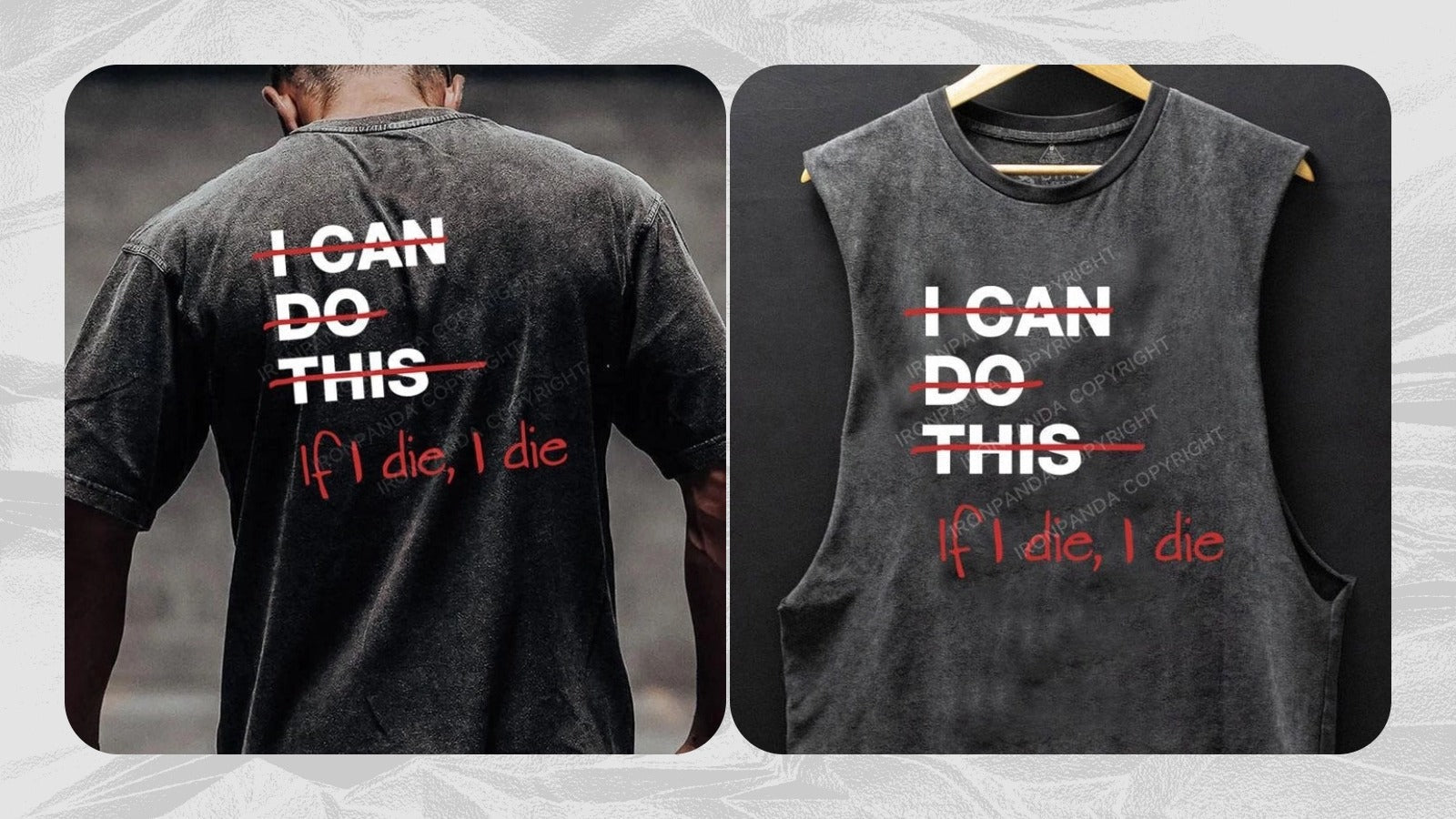Embrace the Grind with IronPandaFit's "If I Die, I Die" Series