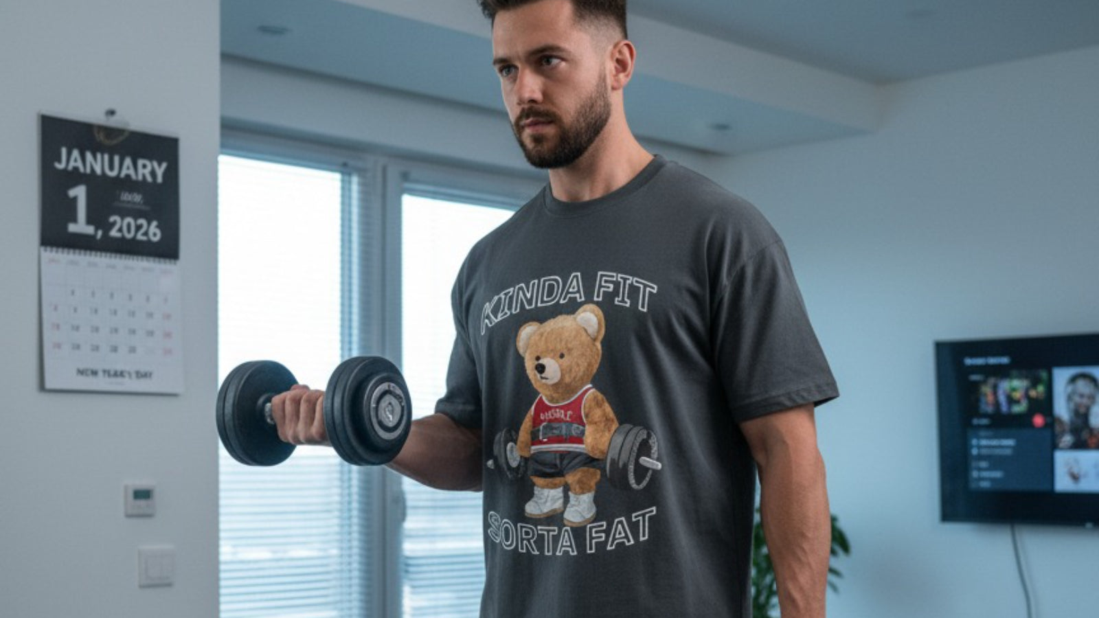 Choose New Gym Graphic Shirts to Set Your 2026 Fitness Goals in Style