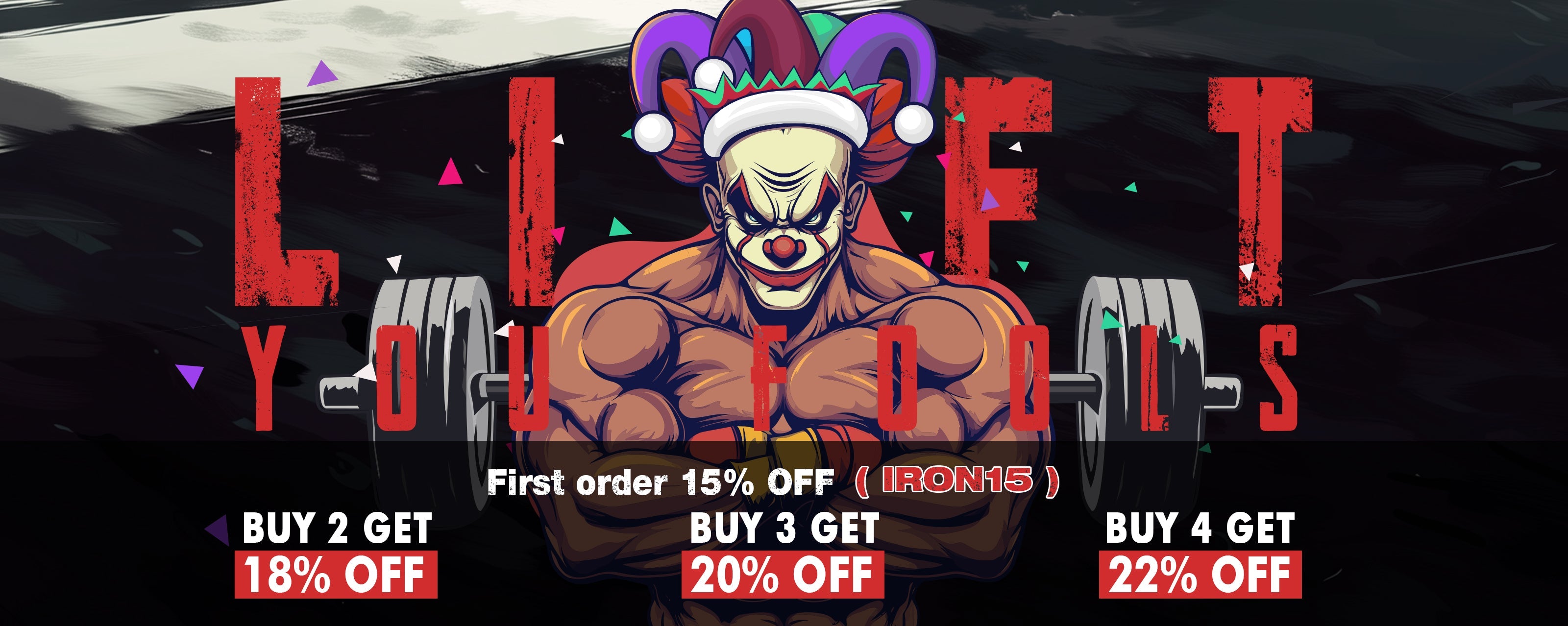 IronPandaFit's BUY 4 GET 22% OFF Sale:  Finally, Workout Clothes as Wild as Your Gains!