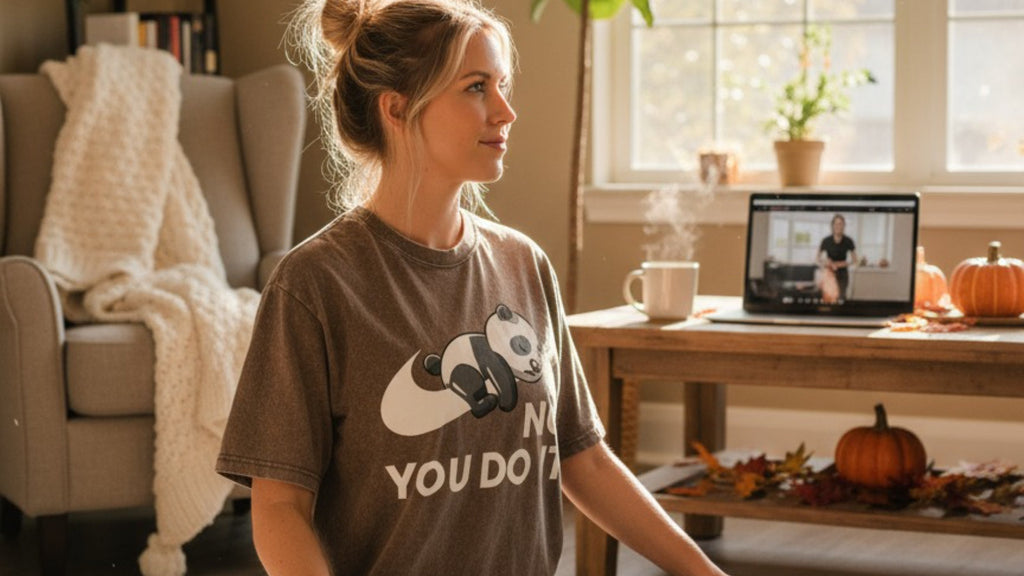 New Arrival Funny “No. You Do It.” Washed Gym Shirt  Hot Sale for Fitness Rebels