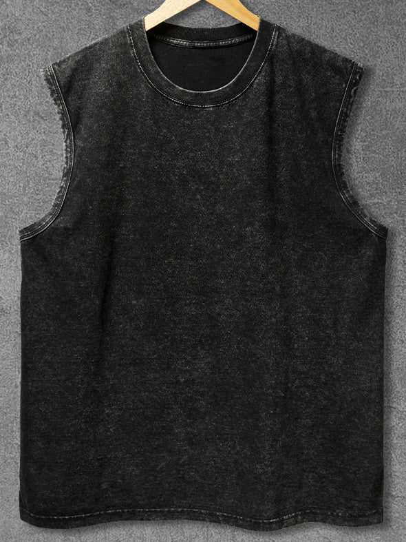 Men's Washed Gym Tank