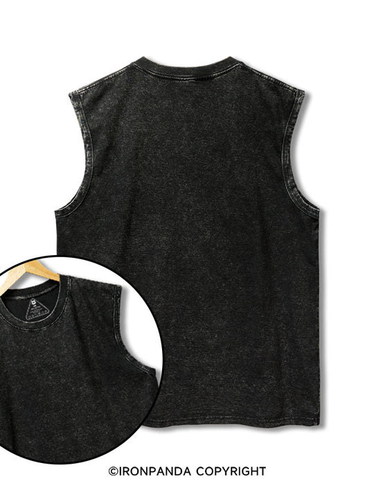 Men's Back Printed Tank
