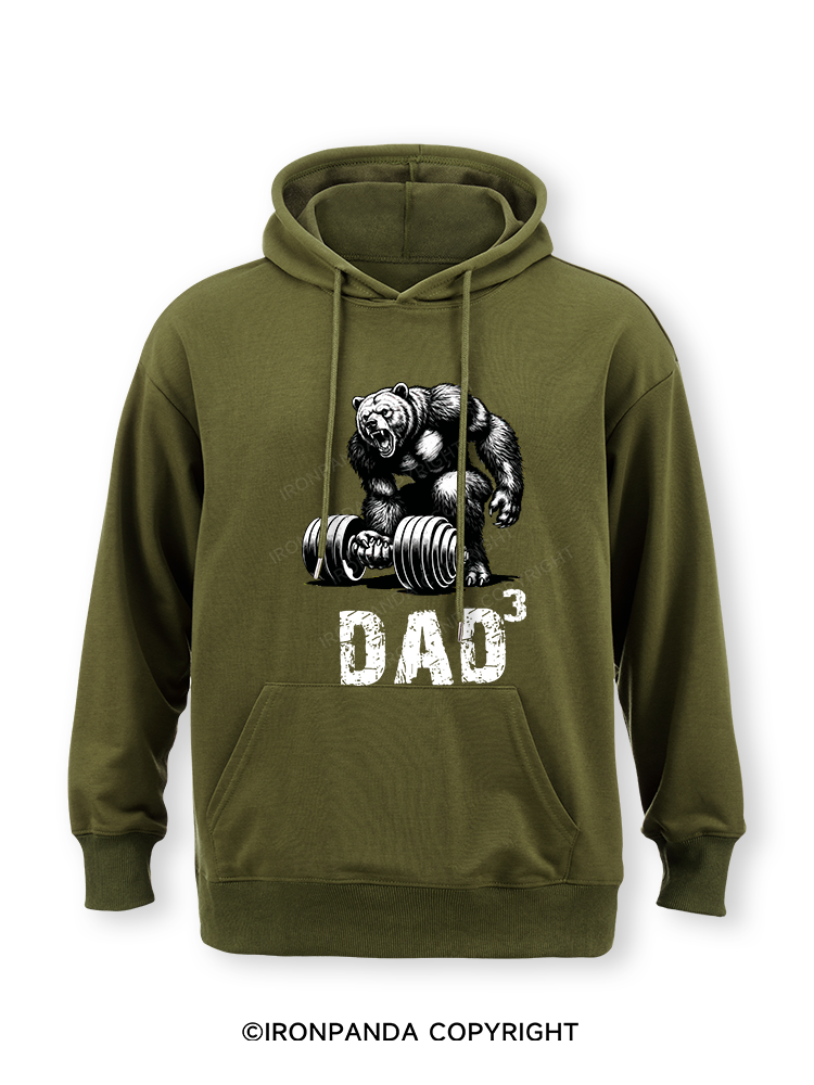 Dad Bear Classic Gym Hoodie