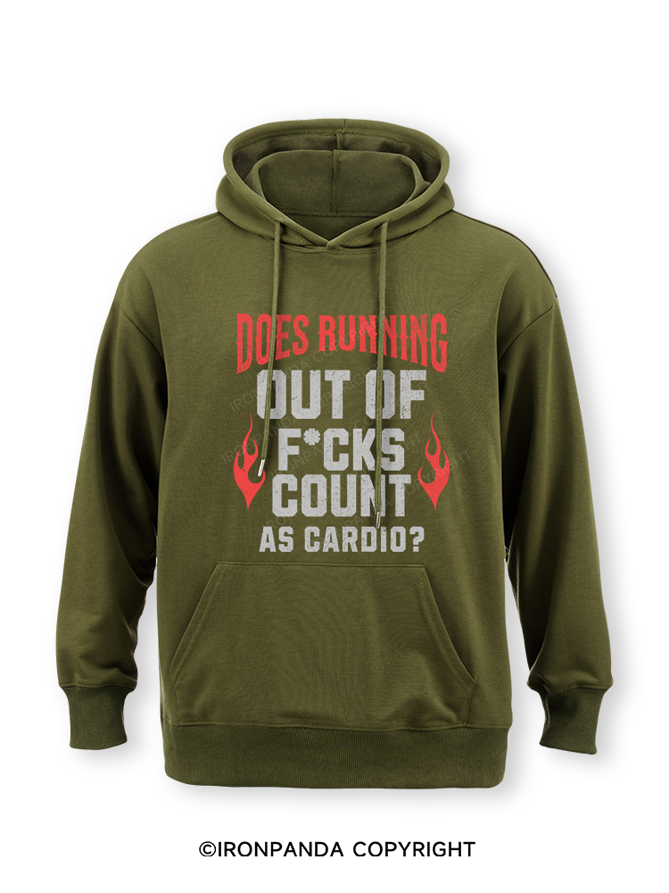 does running out f*ck count as cardio Tired Classic Gym Hoodie