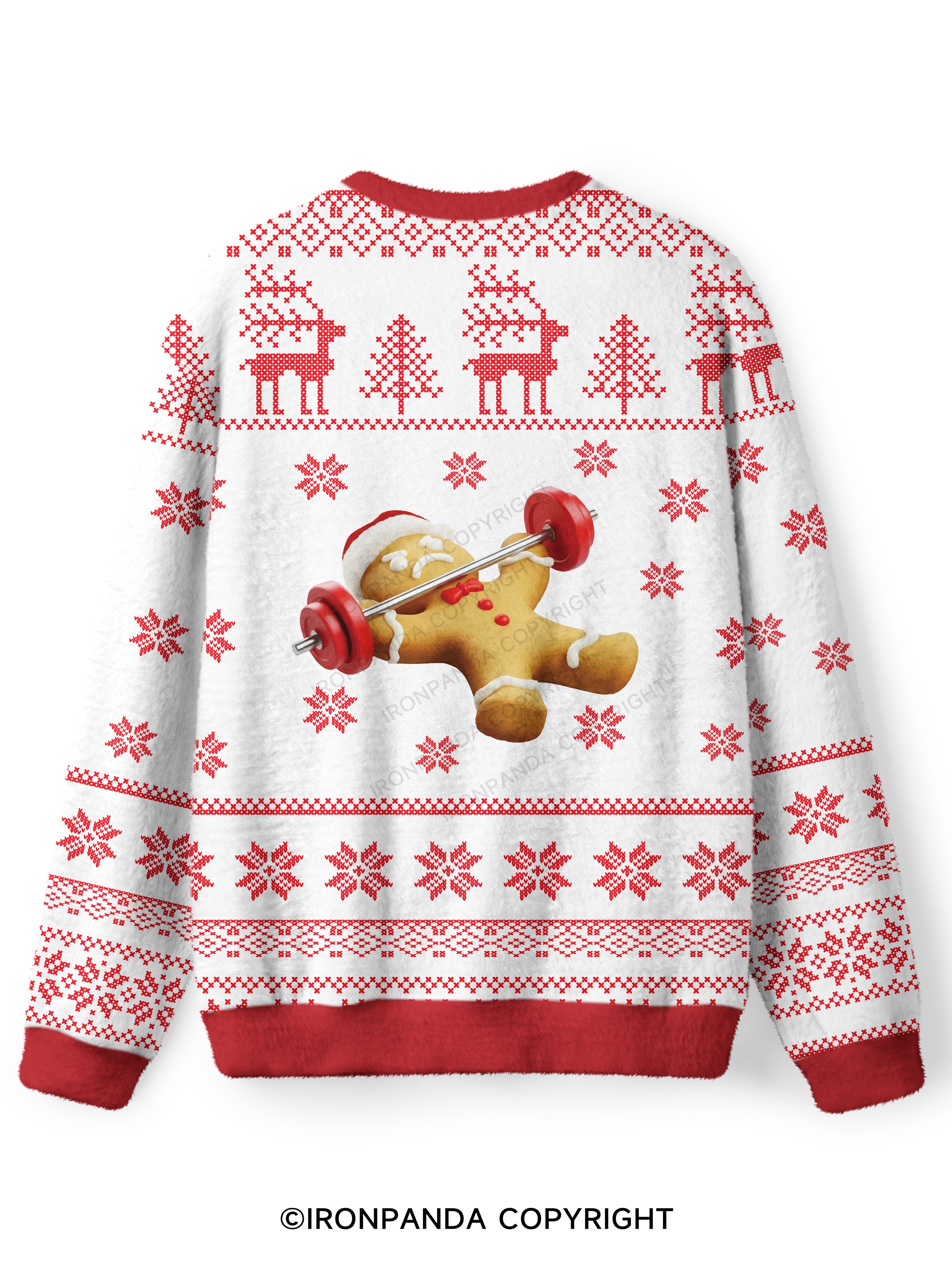 I'm literally dead right now Ugly Fuzzy Fleece Sweater