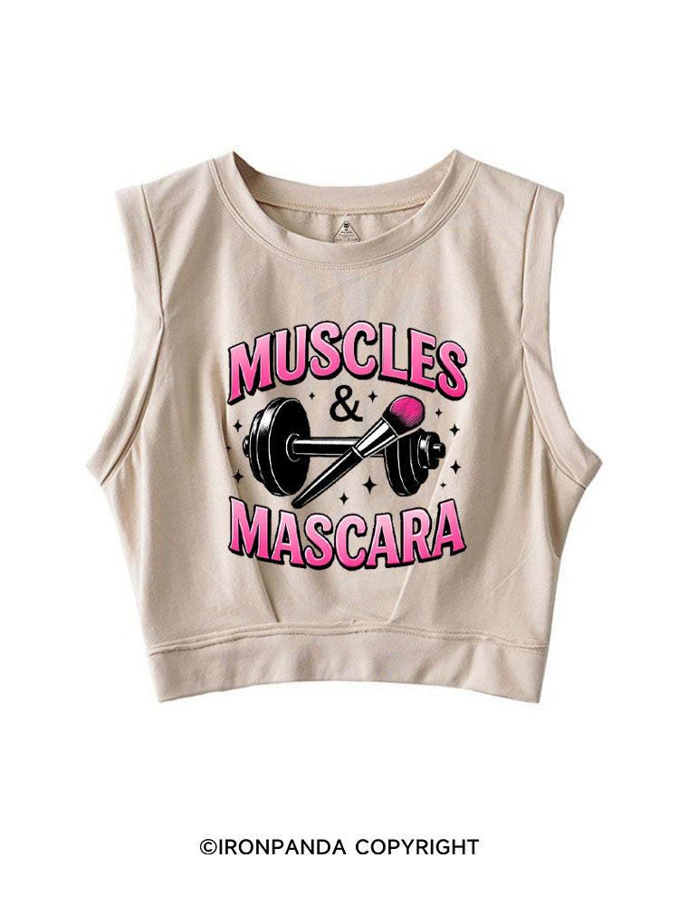 Muscles & Mascara SLEEVELESS CROP TOPS