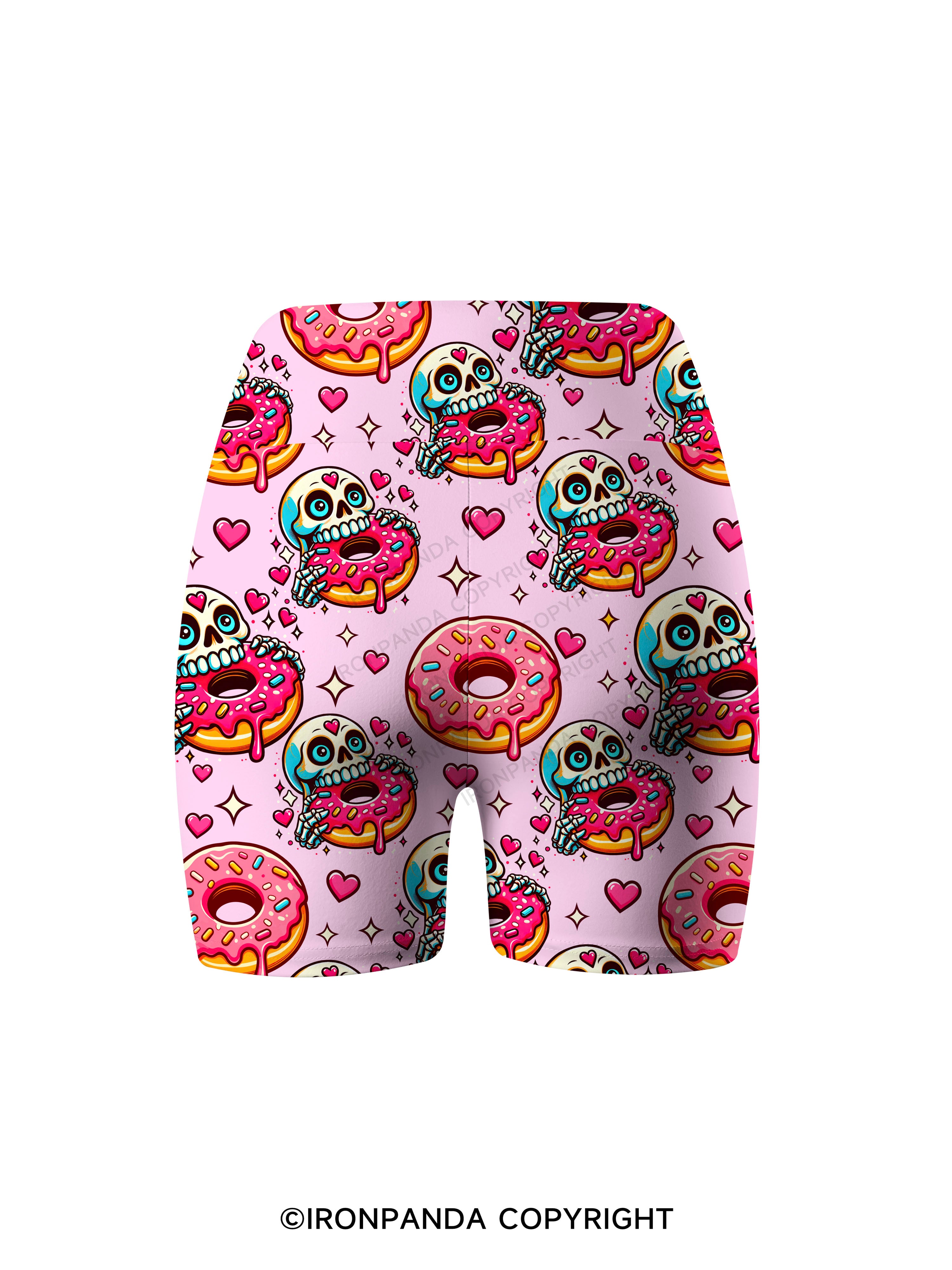 Don’t kill my vibe Printed Yoga Cycling Shorts