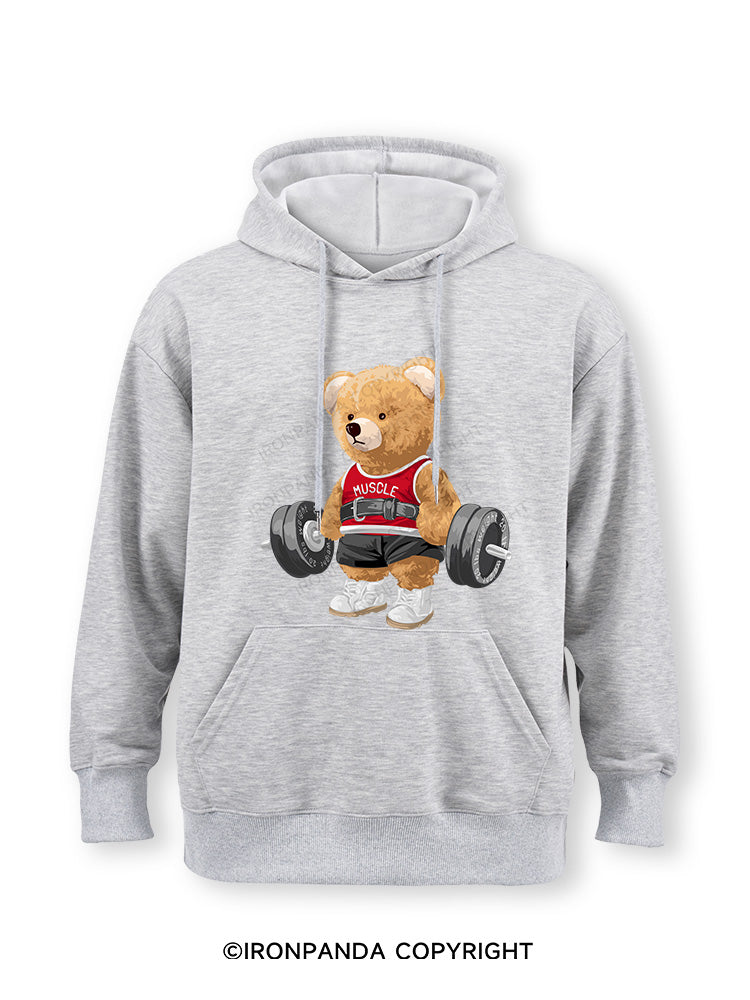 Exercise Bear Classic Gym Hoodie
