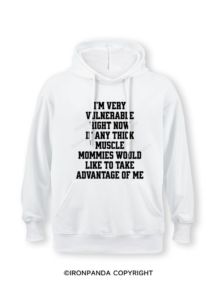 I'm very vulnerable right Classic Gym Hoodie