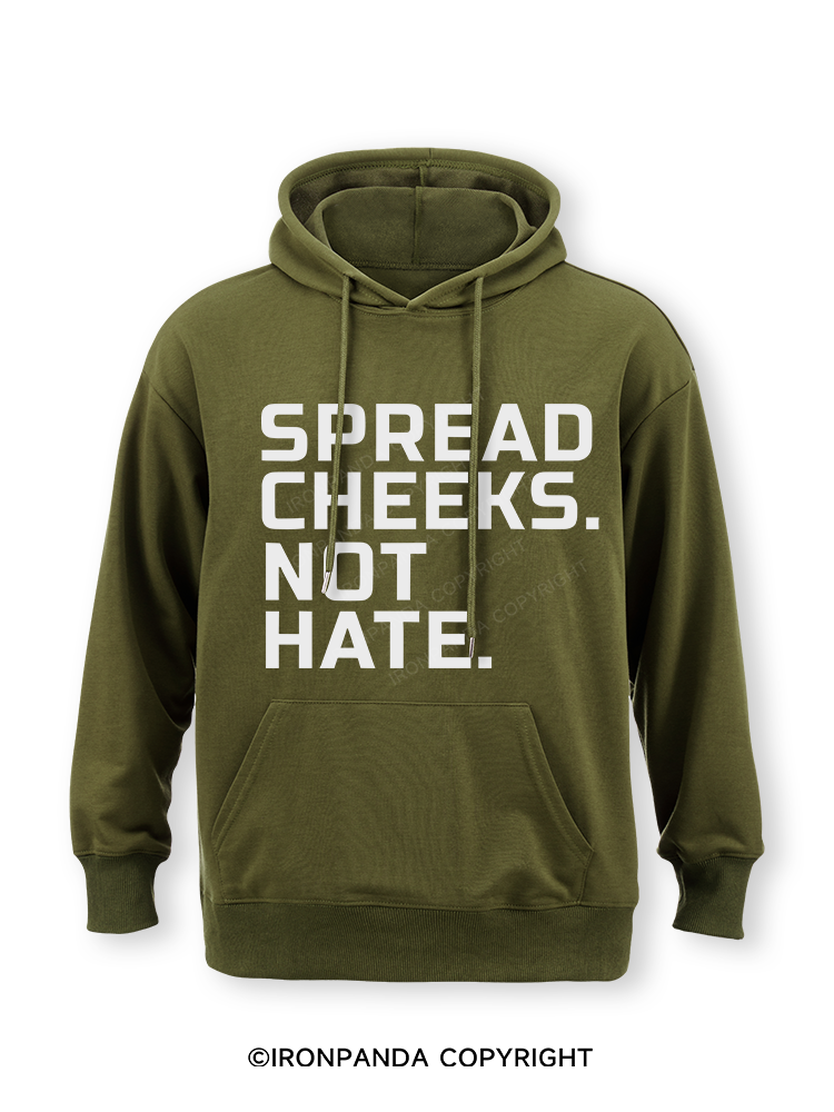 spread cheeks not hate Classic Gym Hoodie