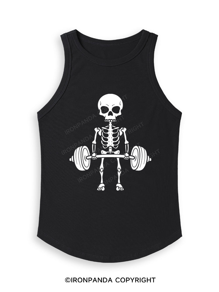 DEADLIFT SQUAD Fitted Tank Top