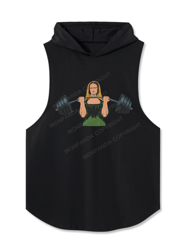 Mona Lifta Funny Workout Hooded Tank