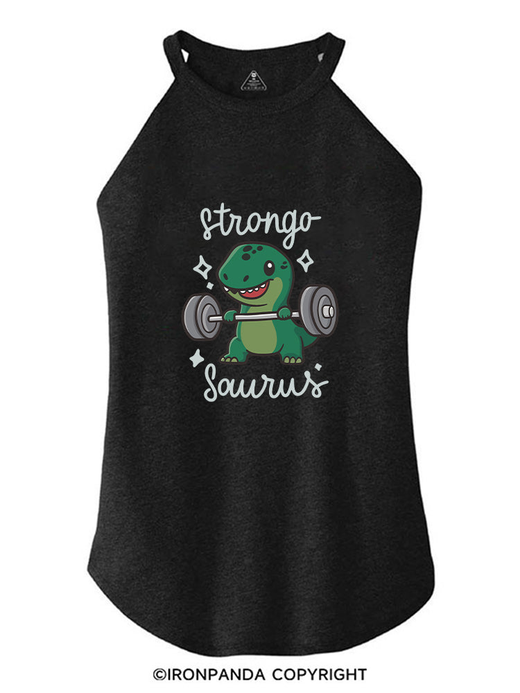 STRONGOSAURUS ROCKER COTTON TANK