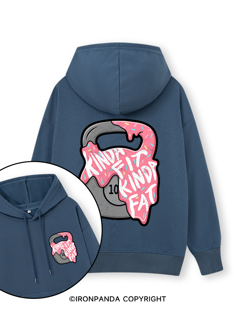 kinda fit sorta fa Double-Sided Printed Classic Gym Hoodie