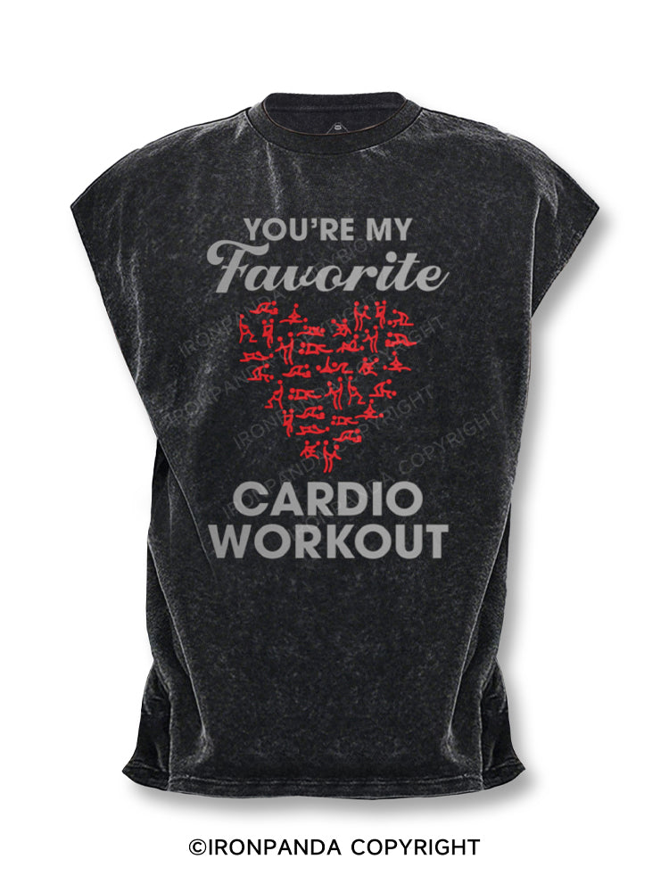 You're my favorite cardio workout Cut Off Tank