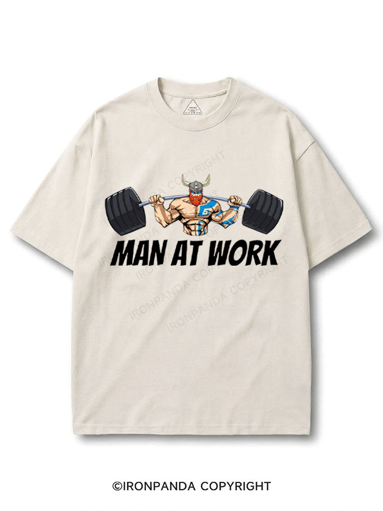 MAN AT WORK COTTON PUMP COVER