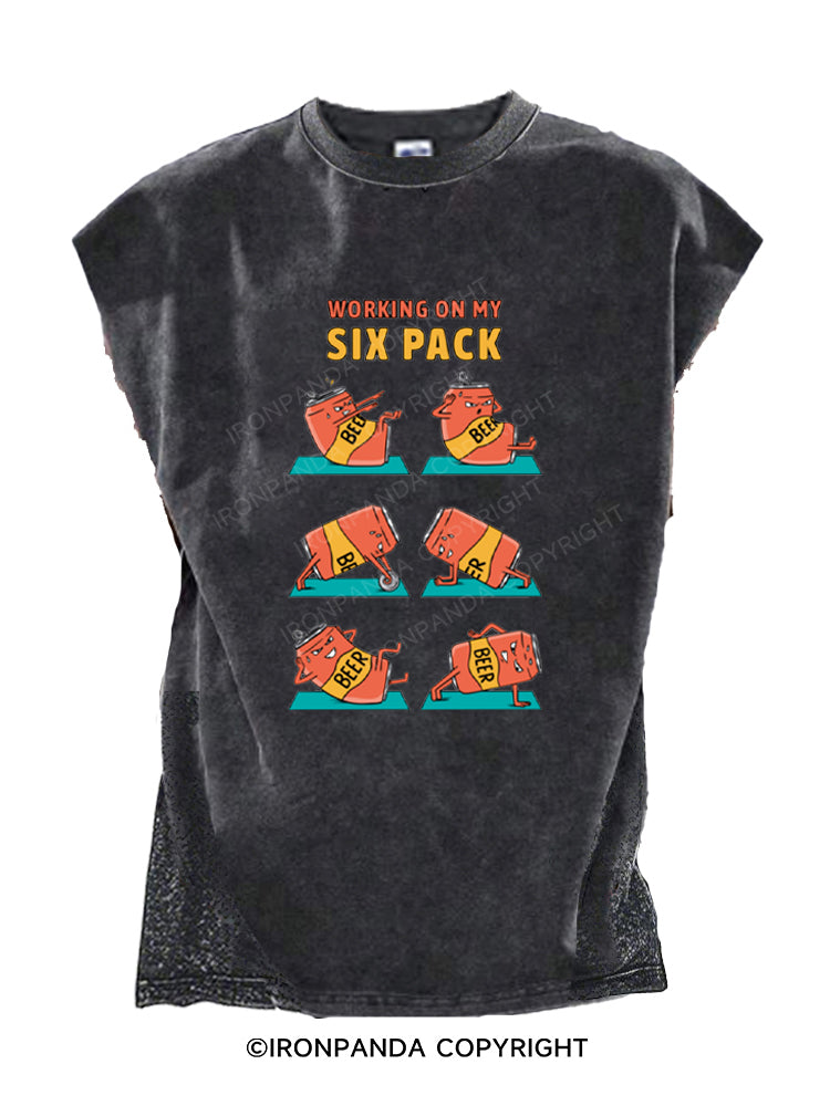 Working on my six pack beer Cut Off Tank