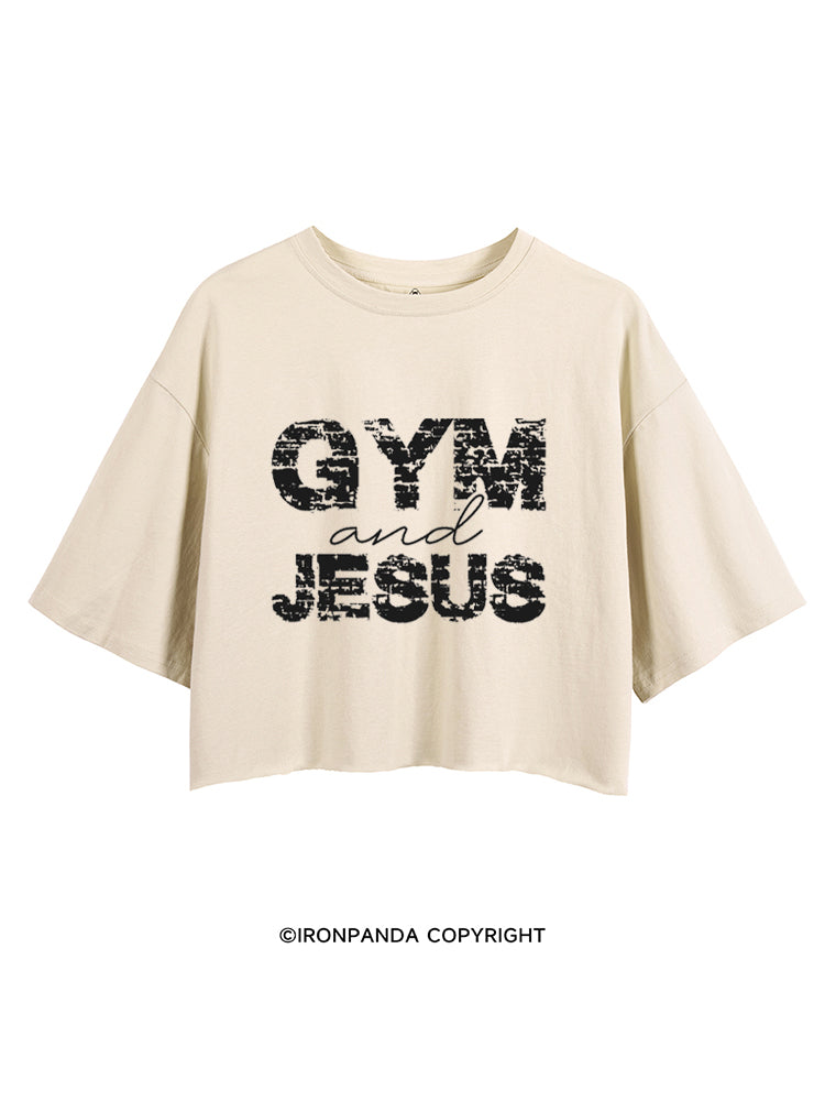 Gym & Jesus Gym Lover CROP TOPS