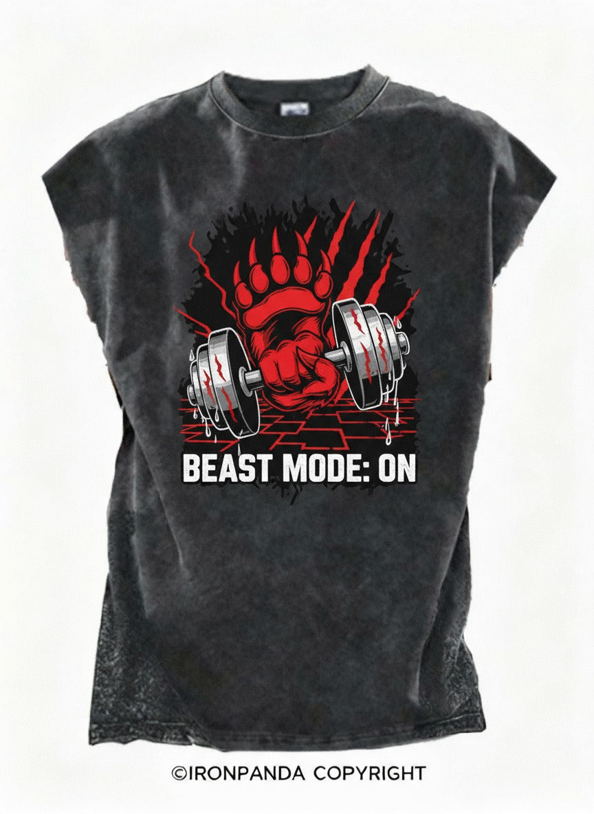 BEAST MODE ON Cut Off Tank
