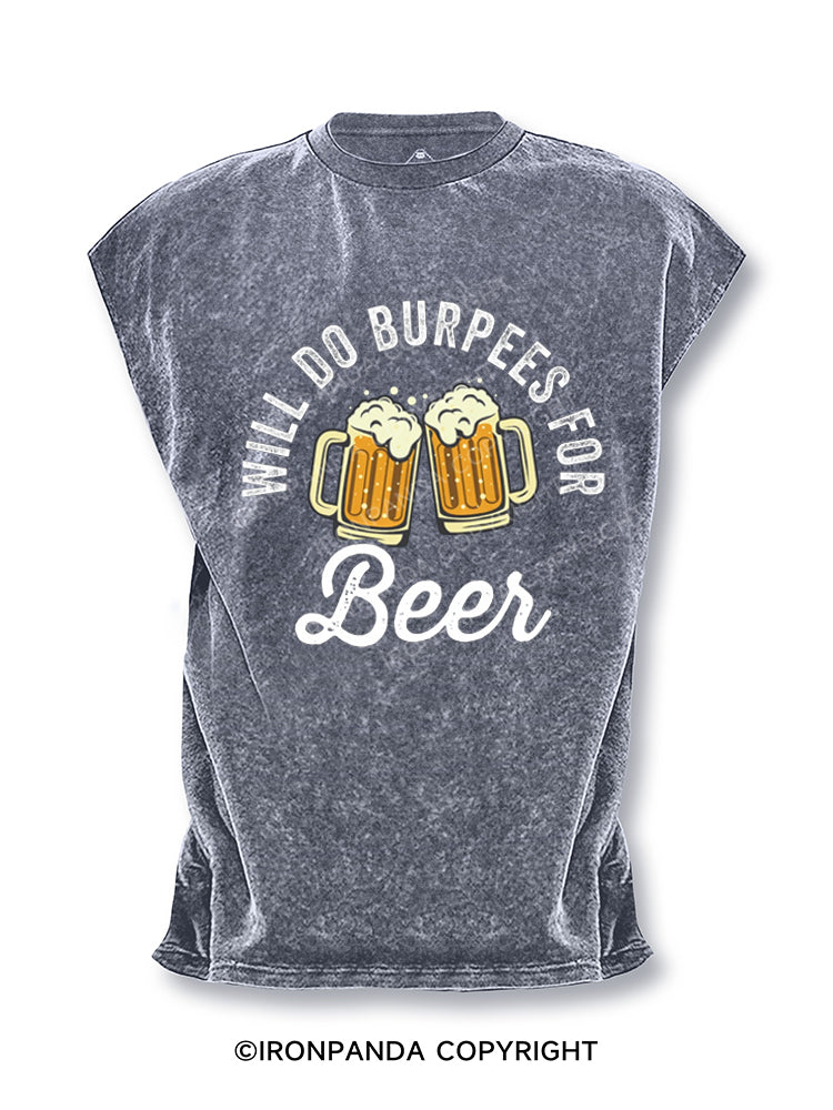 Will Do Burpees For Beer Cut Off Tank