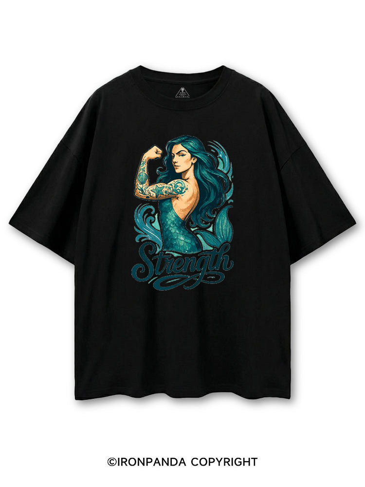 STRENGTH MUSCLE MERMAID COTTON PUMP COVER