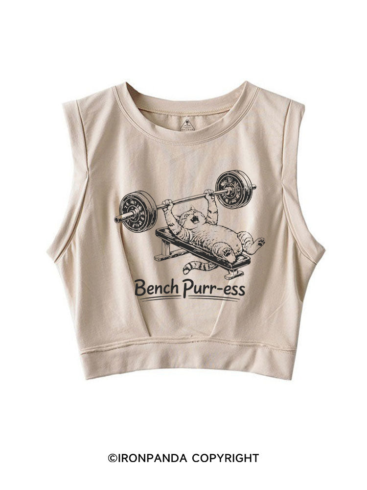 Bench Purr-ess SLEEVELESS CROP TOPS