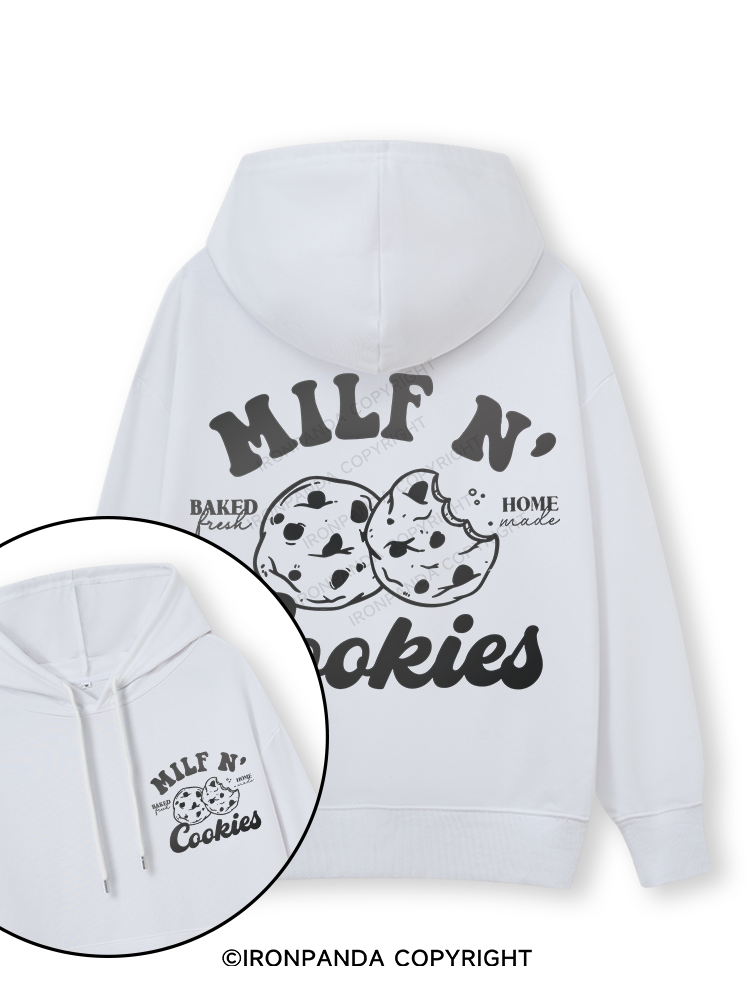 Milf N' Cookies Double-Sided Printed Classic Gym Hoodie