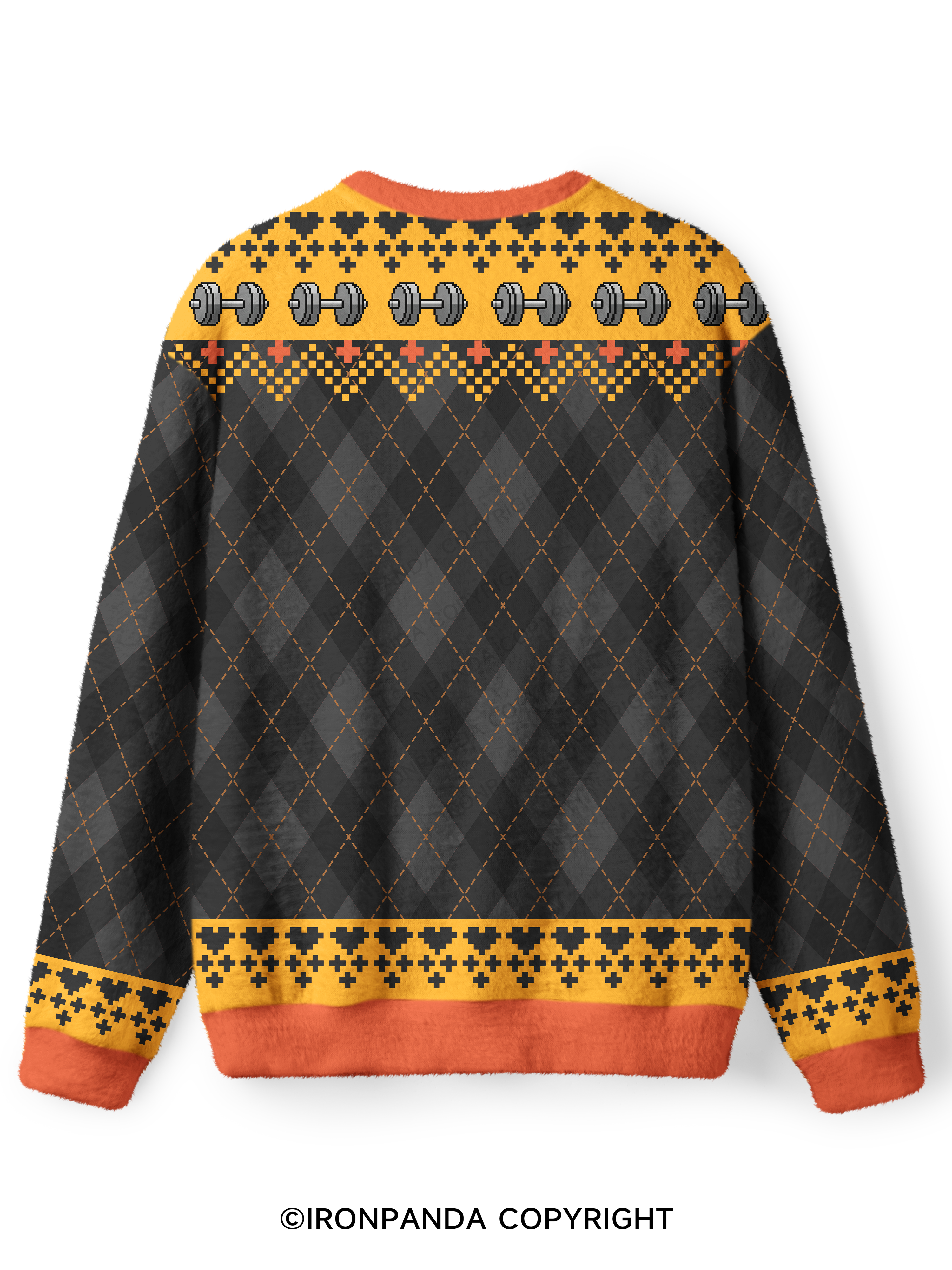 Kinda Fit Sorta Fat Dog Ugly Fuzzy Fleece Sweater