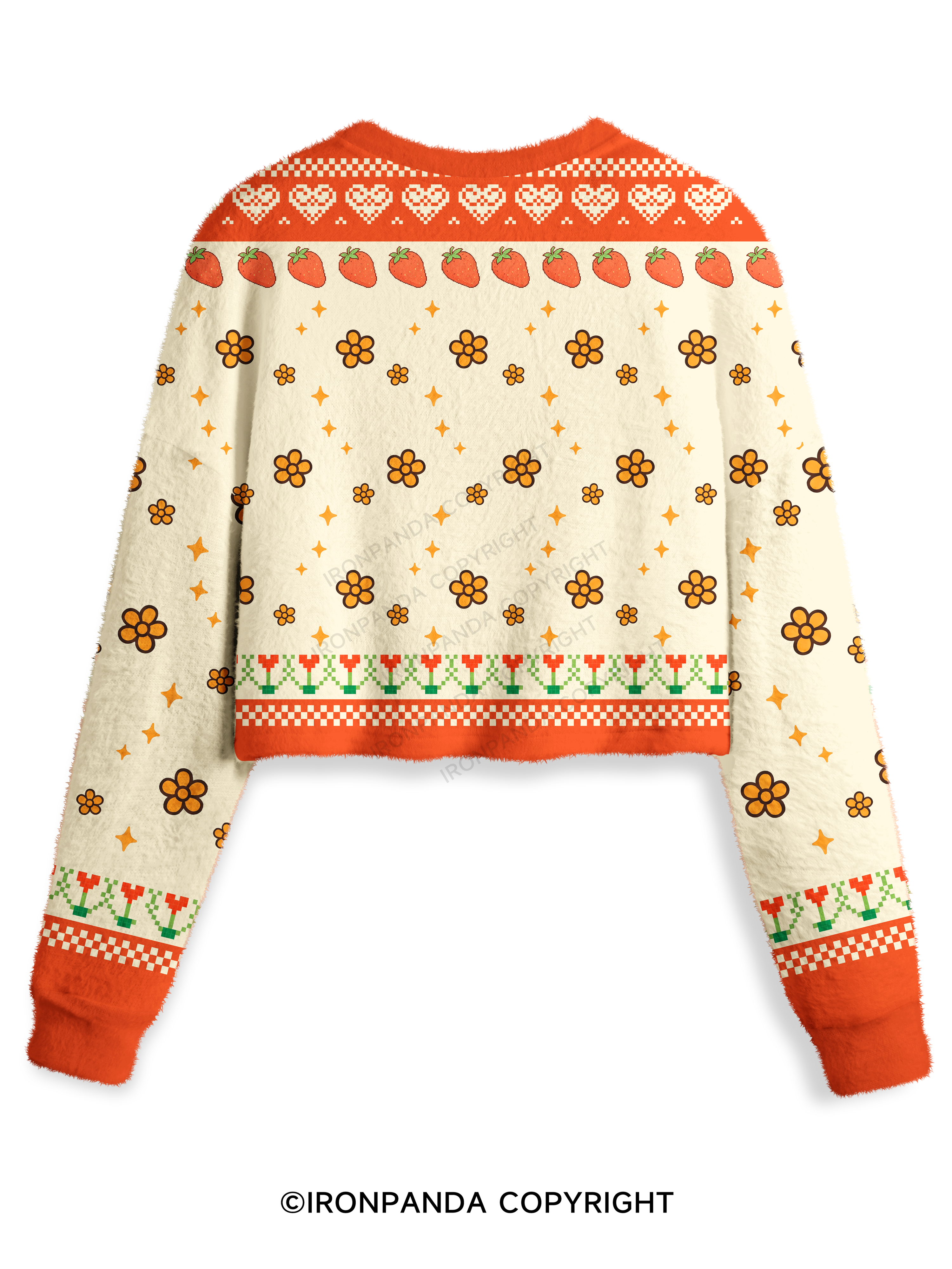 I TOOK A NAP AND NOW I'M UNSTOPPABLE Crop Ugly Sweater