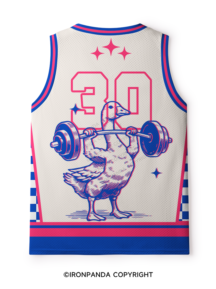 TODAY I'M A Serious Goose Mesh Tank Top