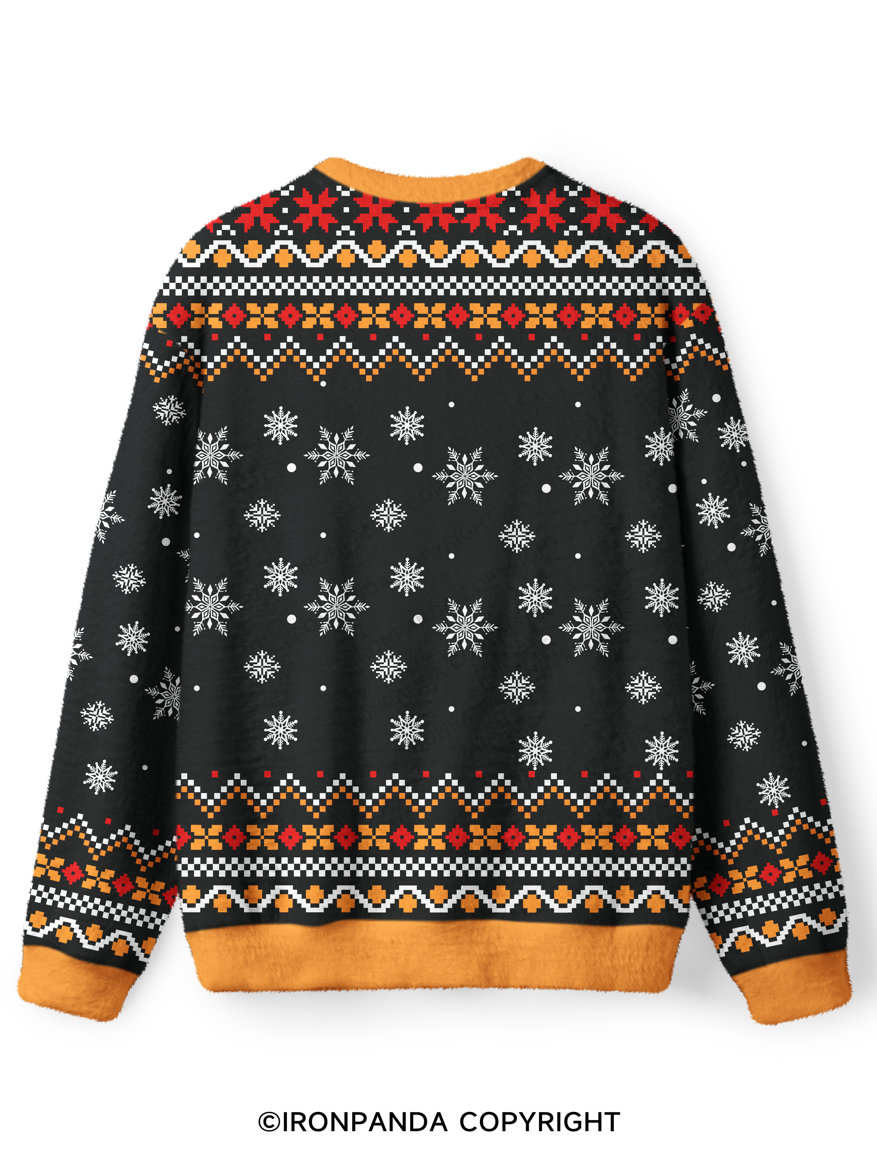 The Right to Bear Arms Muscular Bear Ugly Fuzzy Fleece Sweater