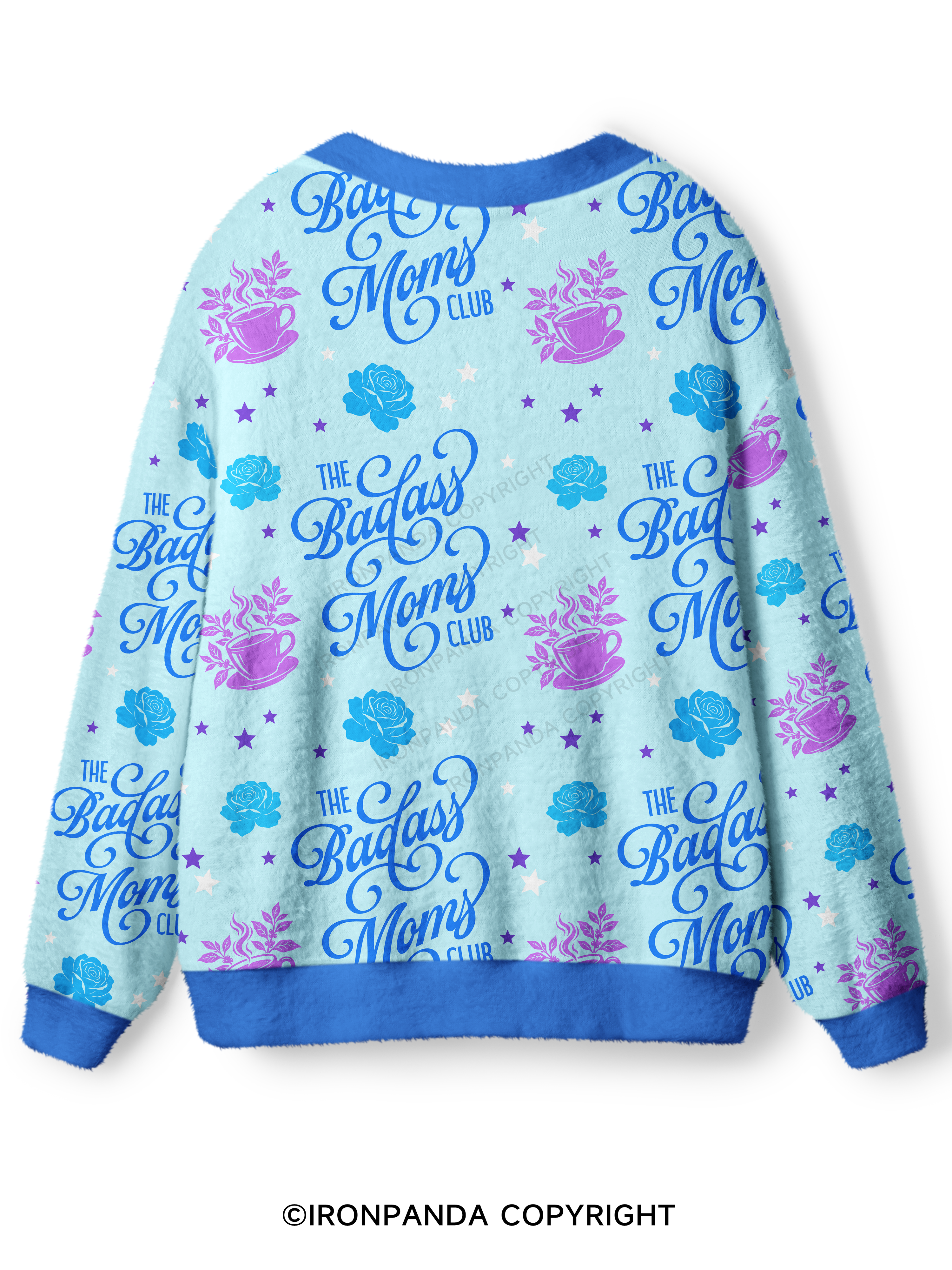 THE BADASS MOMS CLUB Ugly Cardigan Sweater
