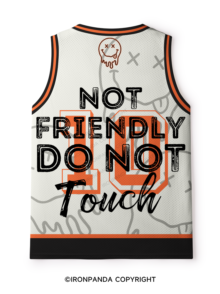 Not friendly, do not touch Mesh Tank Top