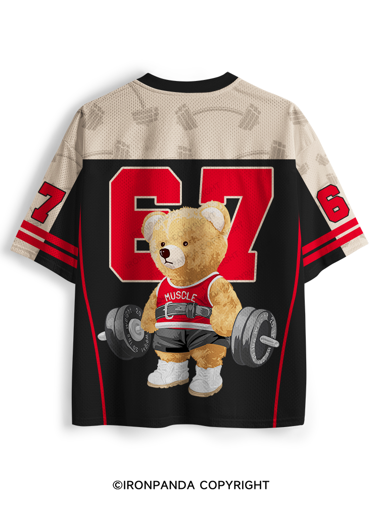 Exercise Bear Mesh Jersey