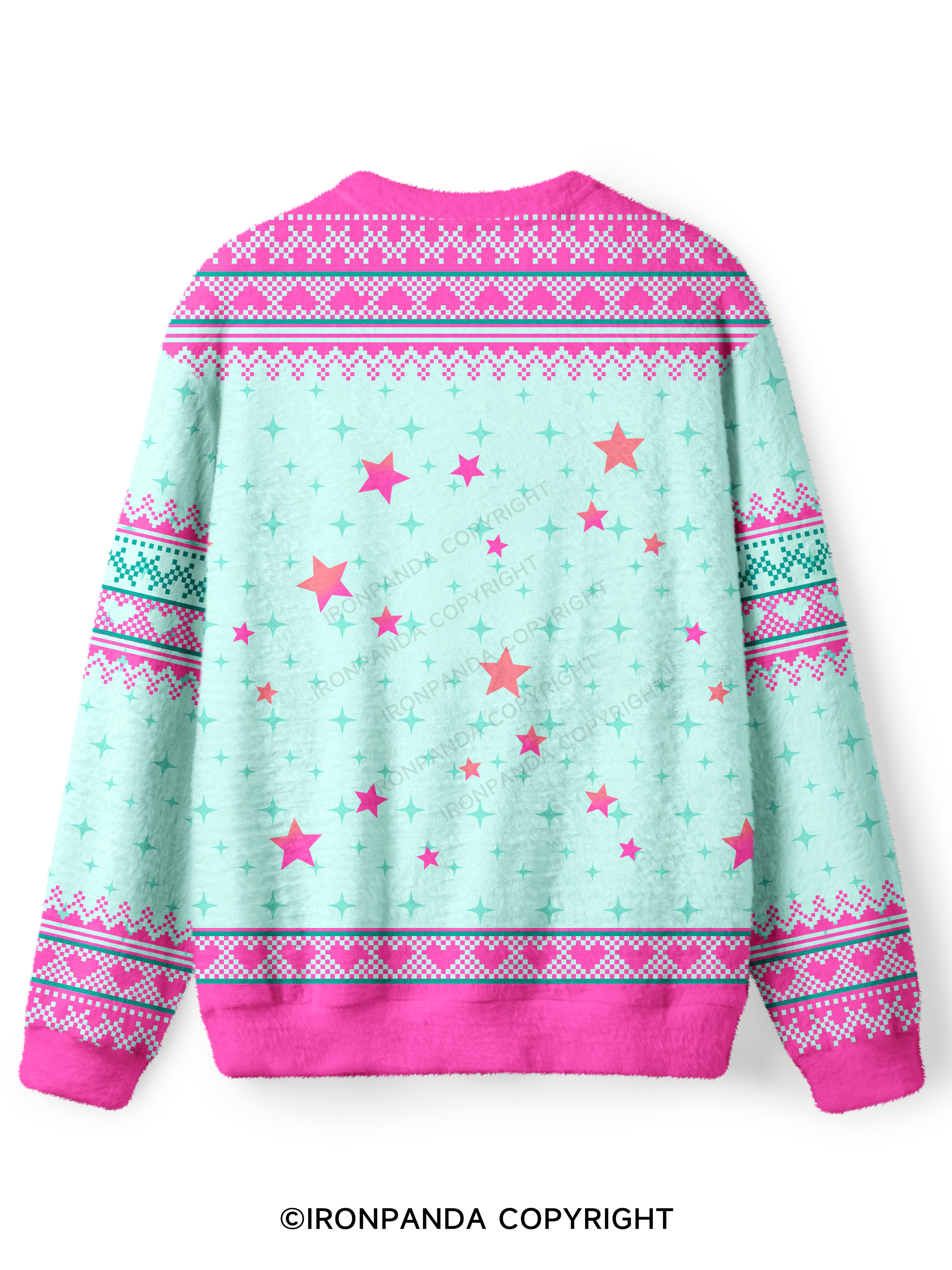 LIFT'EM COWGIRL! Ugly Fuzzy Fleece Sweater