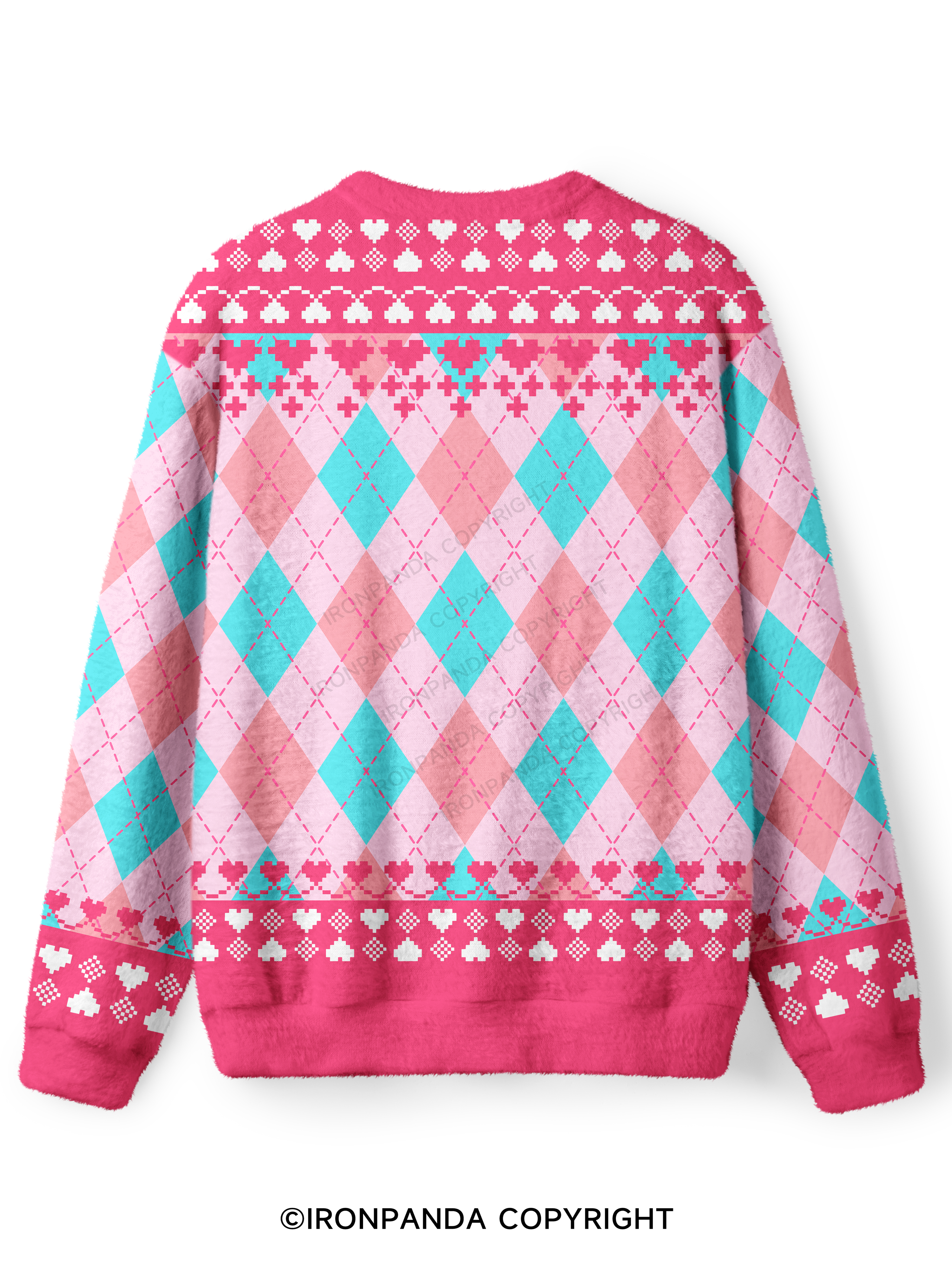 AUDIOBOOKS AND HOT GIRL LIFTS Ugly Fuzzy Fleece Sweater